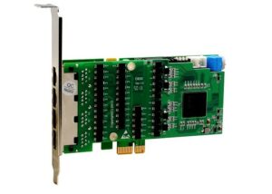 OpenVox DE830E Carte PCI-E 8 Ports T1/E1/J1 avec Echo Cancellation