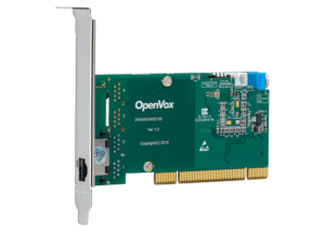 OpenVox DE130P Carte PCI 1 Port T1/E1/J1 avec Echo Cancellation